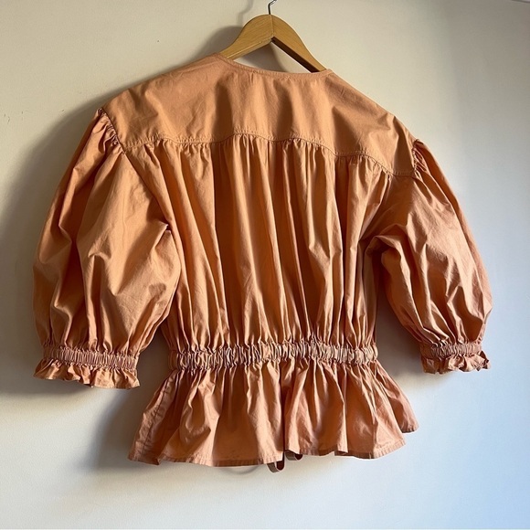 Ulla Johnson Minnie Blouse in Pale Coral - Picture 12 of 15